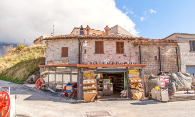 A norcineria in Castelluccio