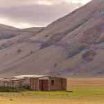 The great plain of Castelluccio