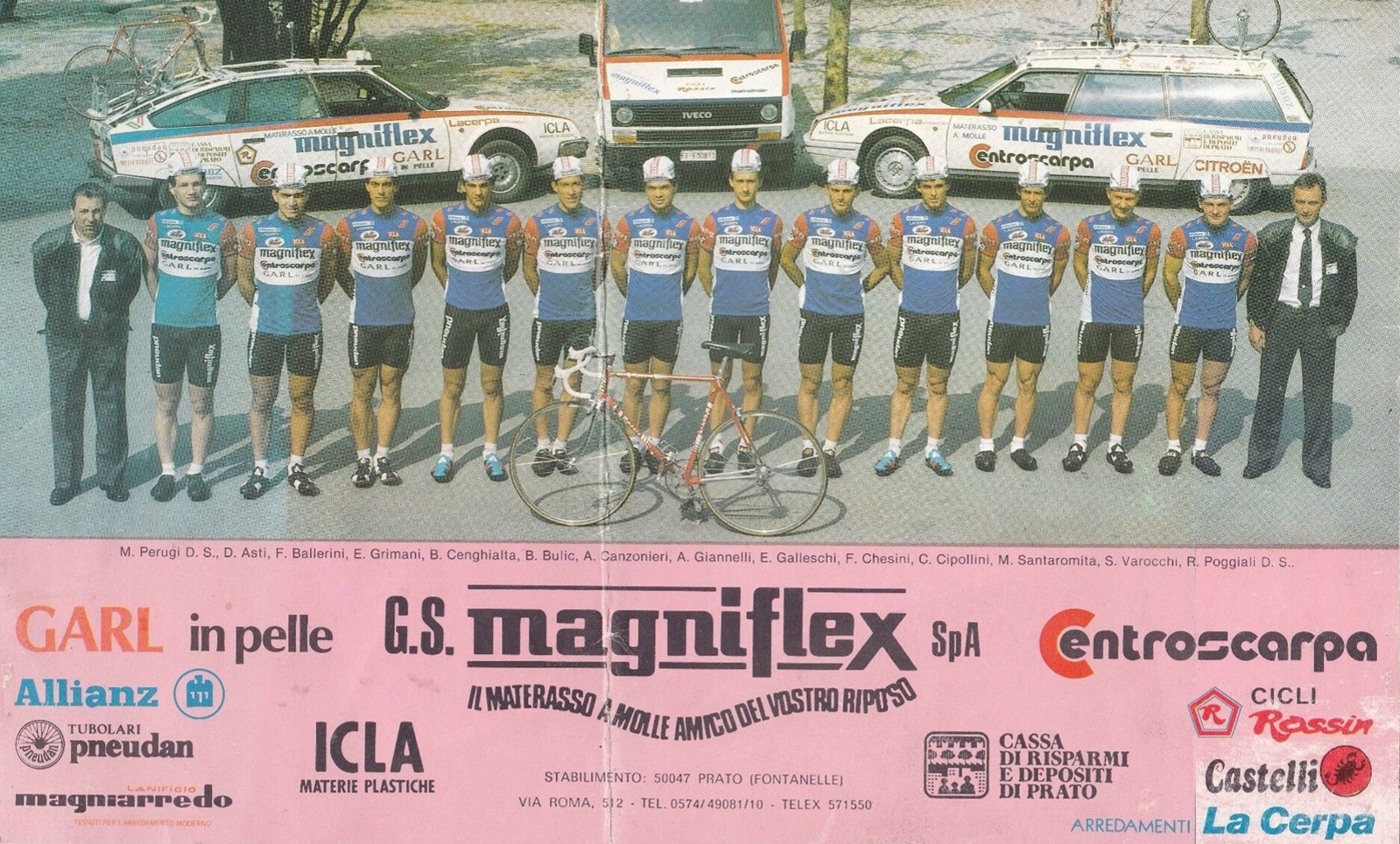 Rossin-Ghibli-1st-gen_Magniflex-Centroscarpa-Team_1986