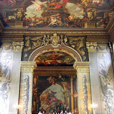 Painted Hall, Old Royal Naval College, Greenwich, London