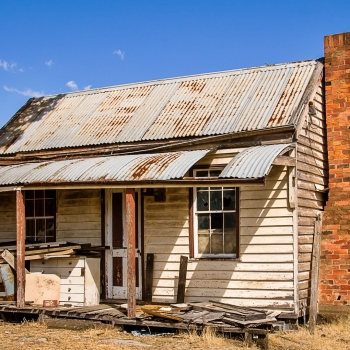 Abandoned Cottage, Cape Clear, Abandoned Cottage, Cape Clear, Victoria AU