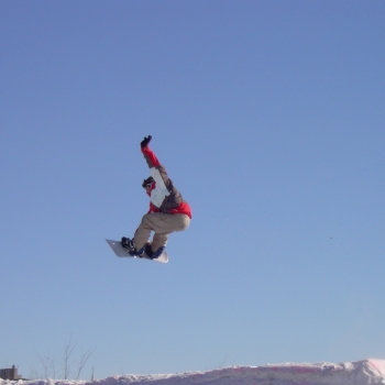 snowboarding