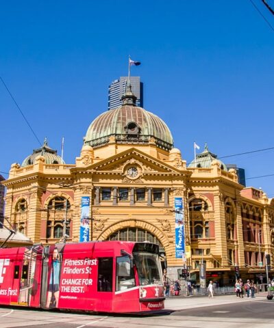 Melbourne city and St Kilda